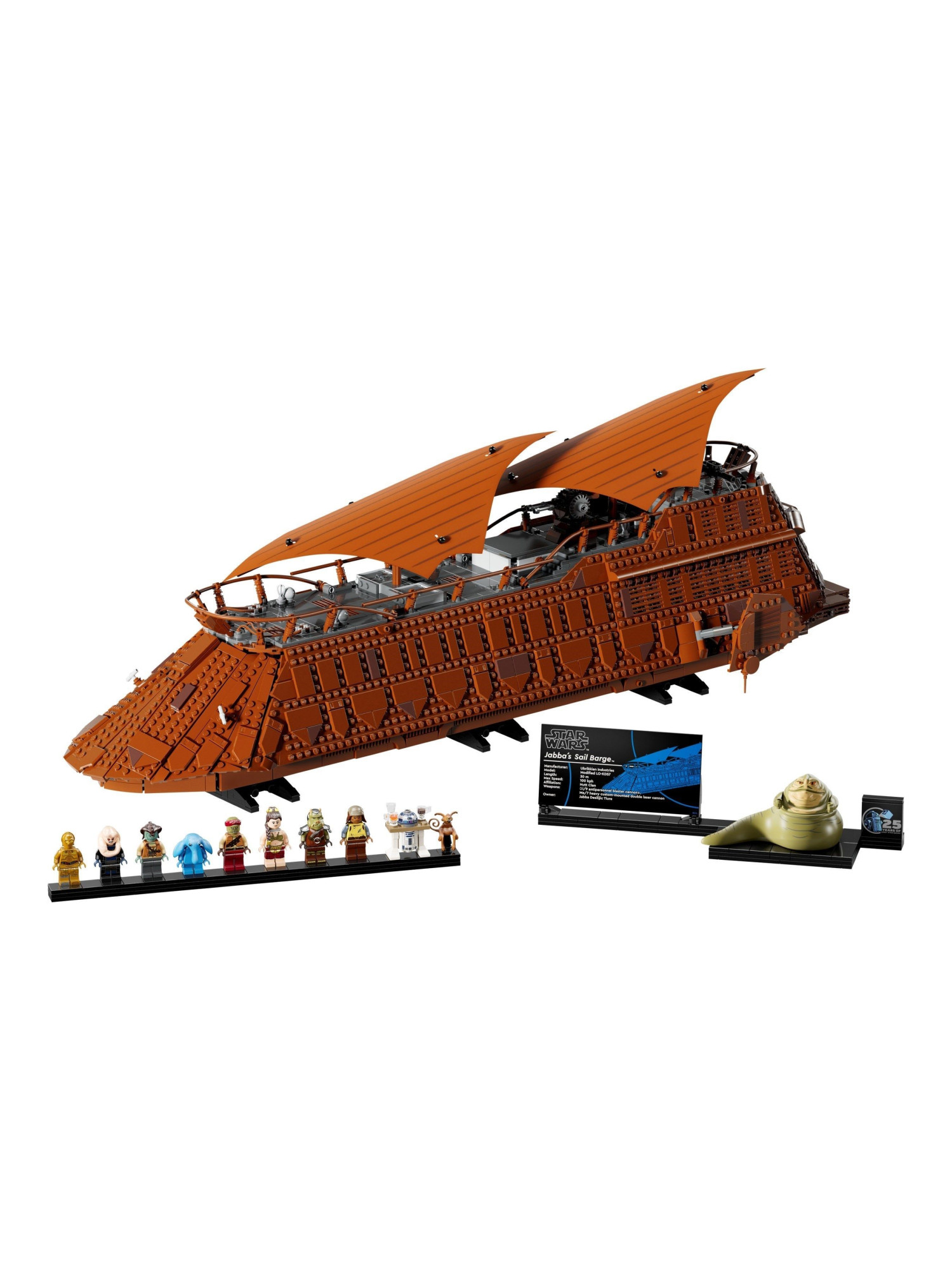 Конструктор LEGO Star Wars Парусная баржа Джаббы 3942 дет. - фото 2