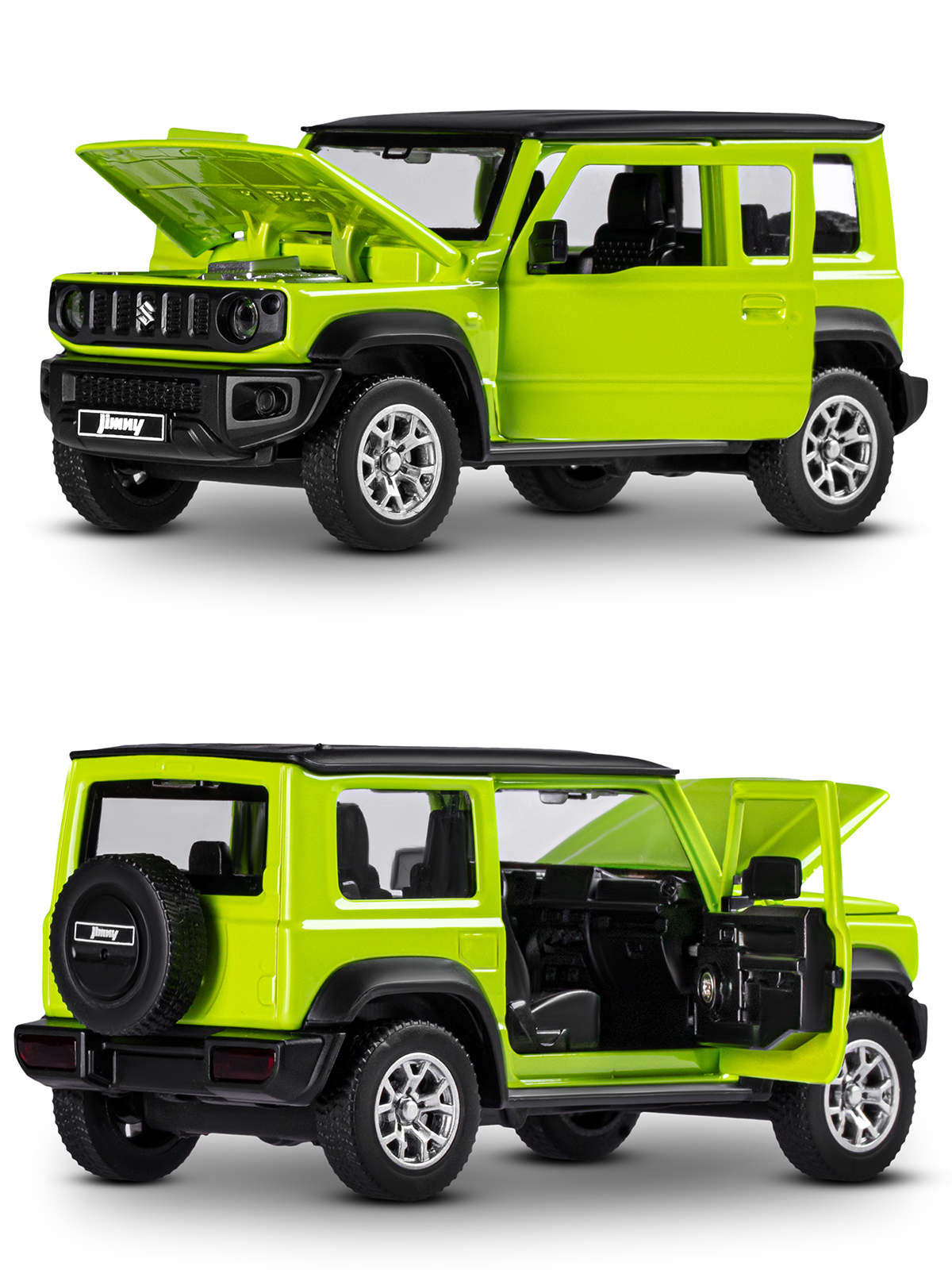Автомобиль AUTODRIVE Suzuki Jimny 2018 Сборная модель 1:32 JB1251656 - фото 15