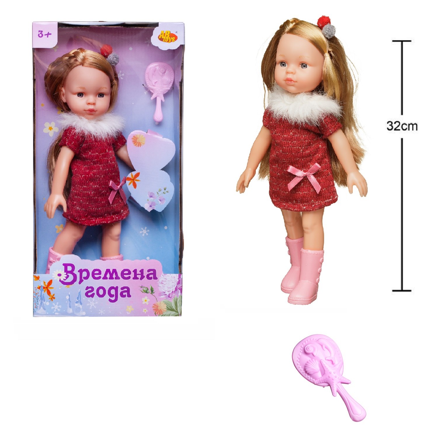 Кукла модельная Abtoys PT-01852 - фото 3