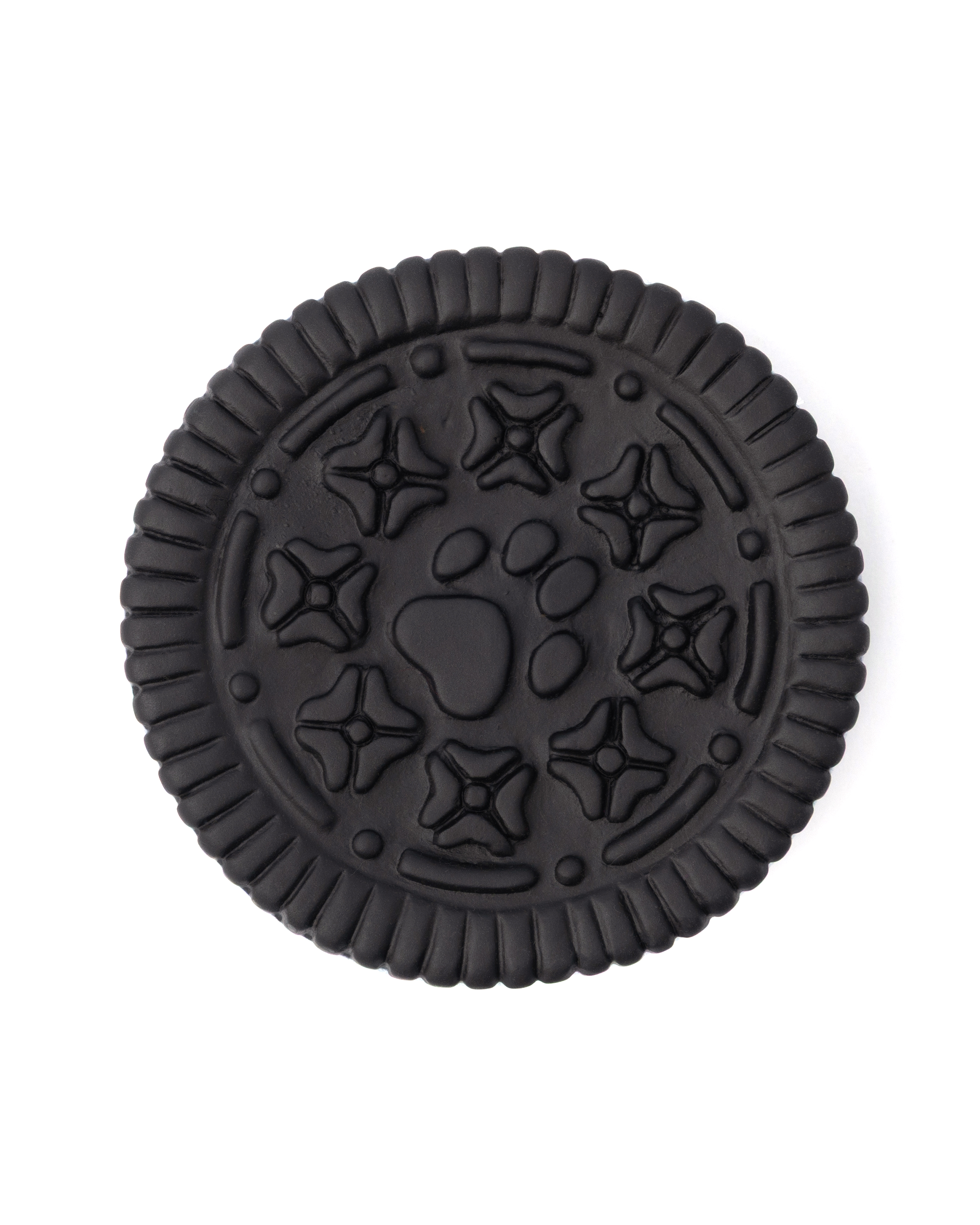 Игрушка для собак Barbaks Шоколадное печенье пищит 10*3см винил - фото 2