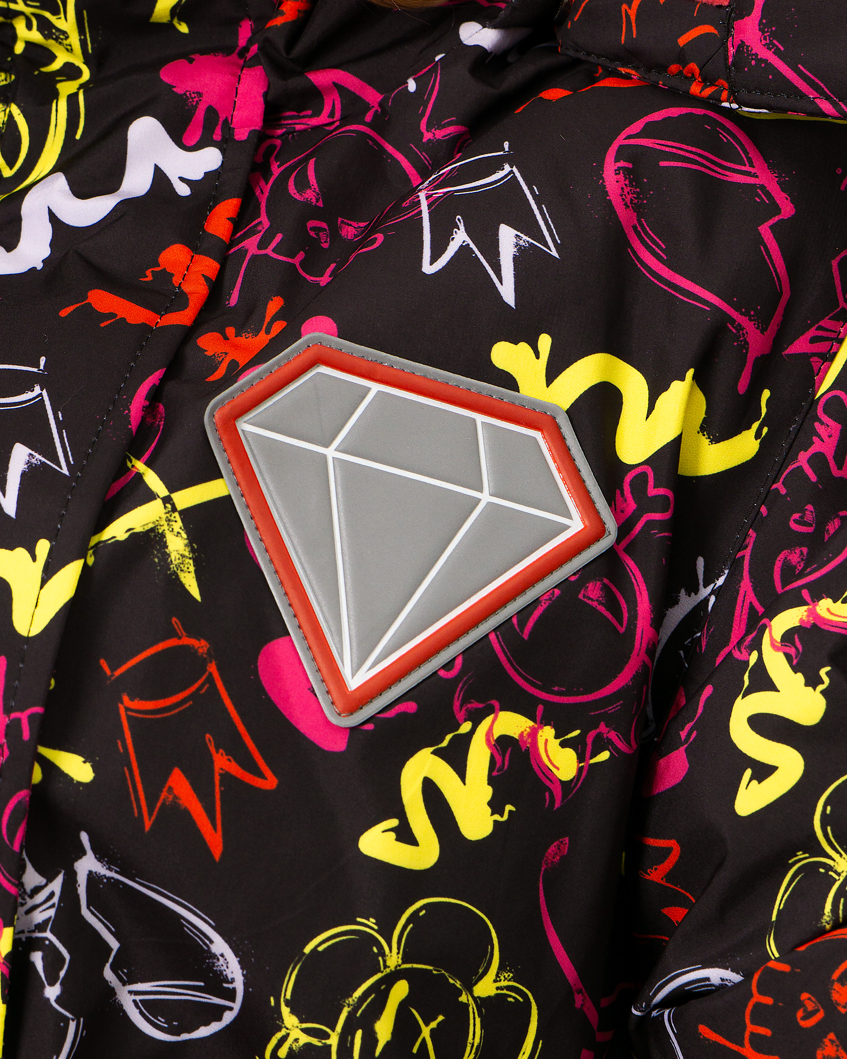 Комбинезон Saimaa GLO-10 черно-розовый - фото 10