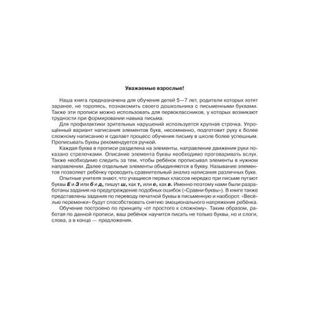 Прописи ИД Литера Прописи для детей нуждающихся в индивидуальном подходе. 5-7 лет