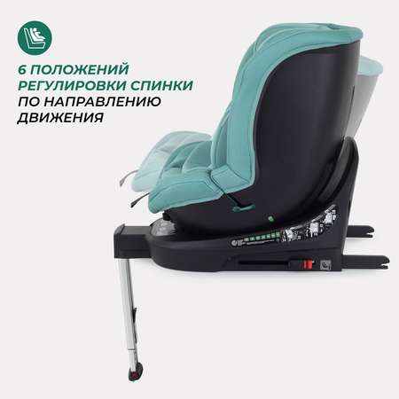 Автокресло MOWbaby STAGE Green Isofix 0+/1/2/3 (0-36 кг)