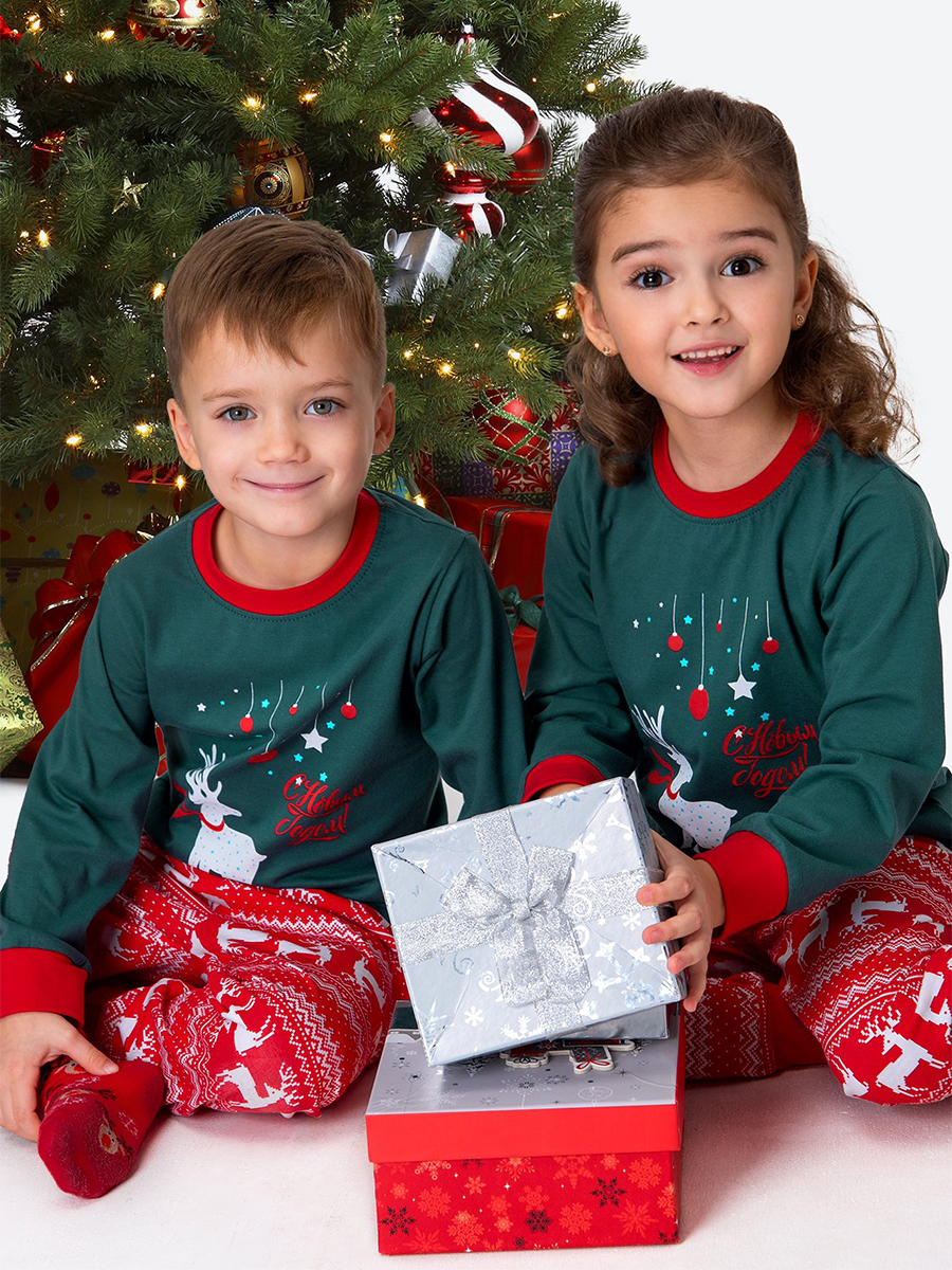 Пижама HappyFox HF00147изумрудный - фото 4