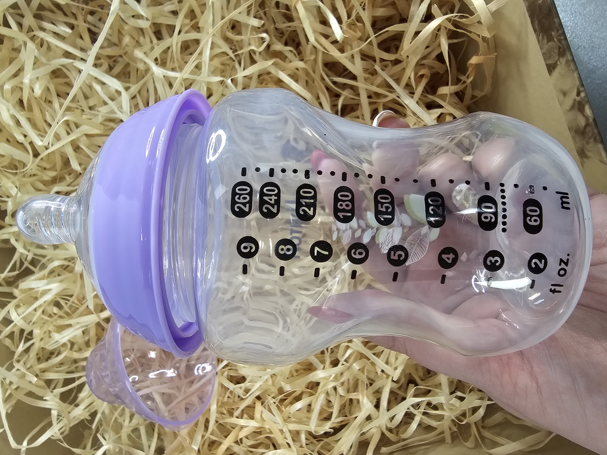 Бутылочка Uviton Anti-Colic 260 мл в ассортименте - фото 10