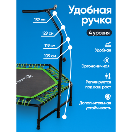 Батут для фитнеса Perfetto Sport FITNESS 48\"диаметром 122 см PS-547-G