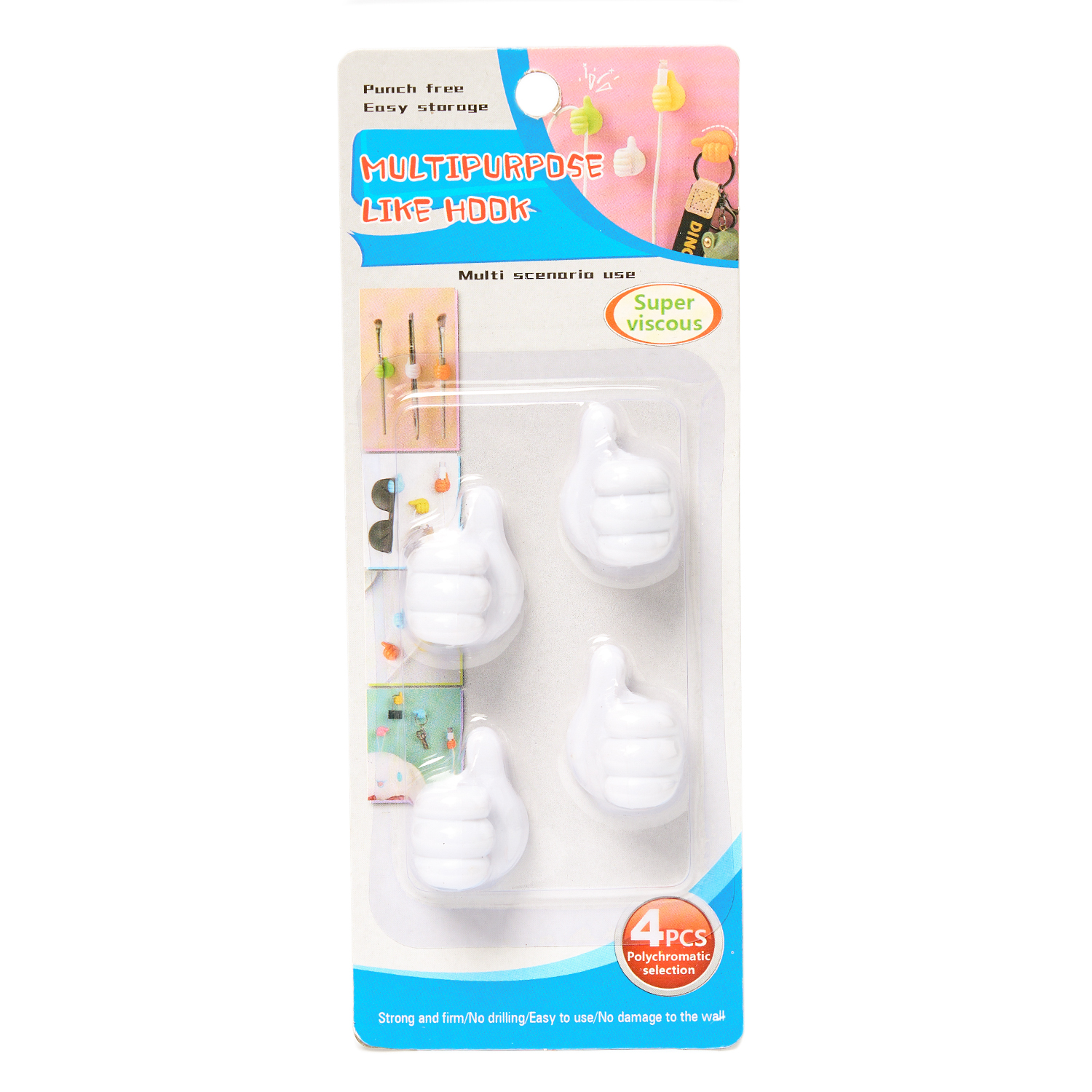 Держатель . самоклеящийся многофункциональный в ассортименте - фото 4