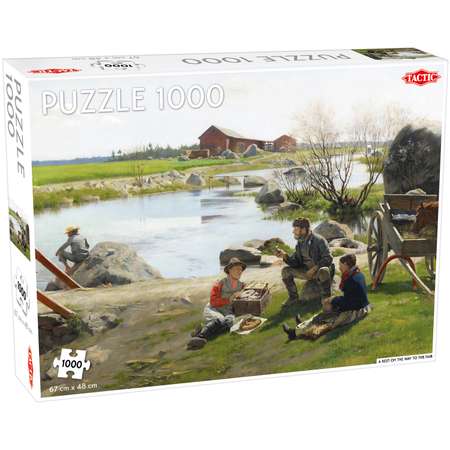 Пазл Tactic Games Отдых в пути 1000 деталей классический