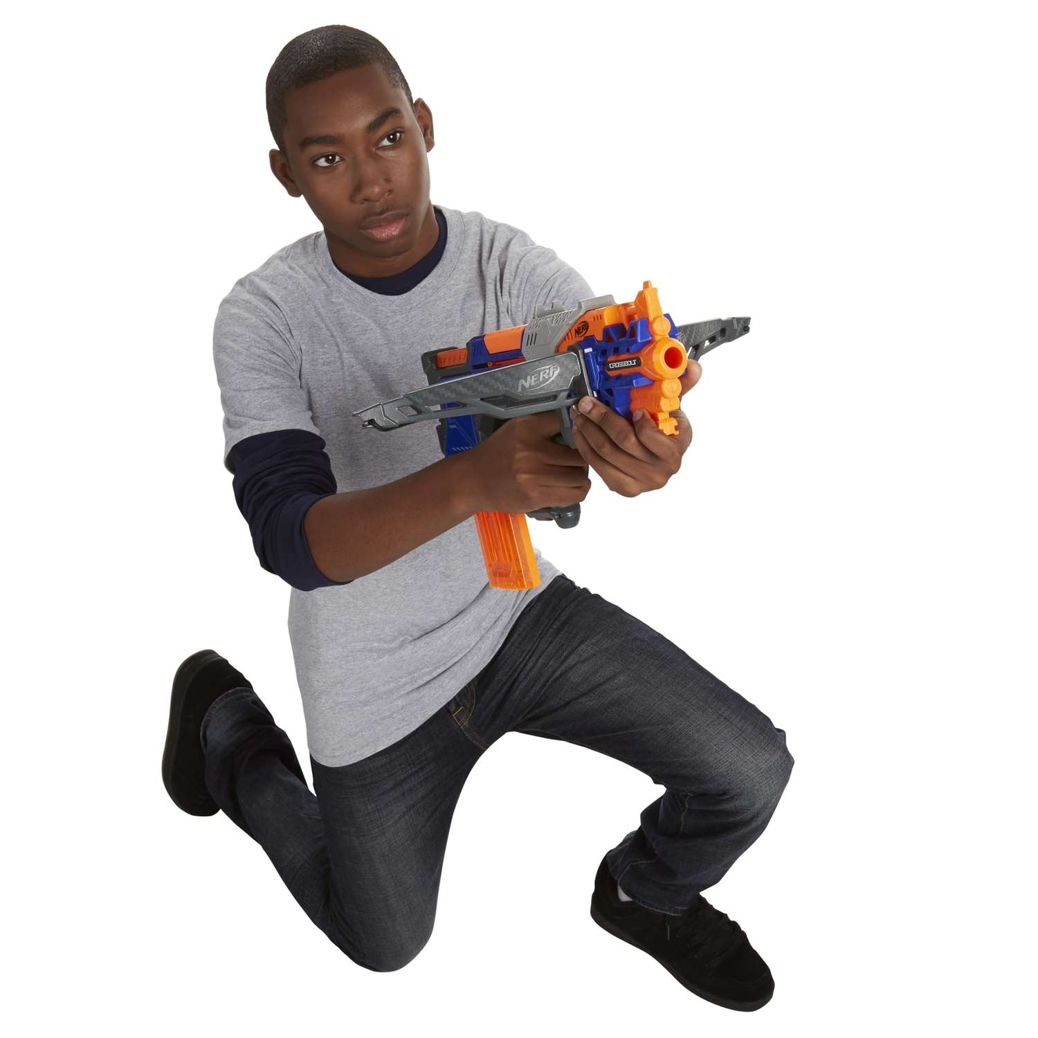 Бластер Nerf Elite КроссБолт - фото 8