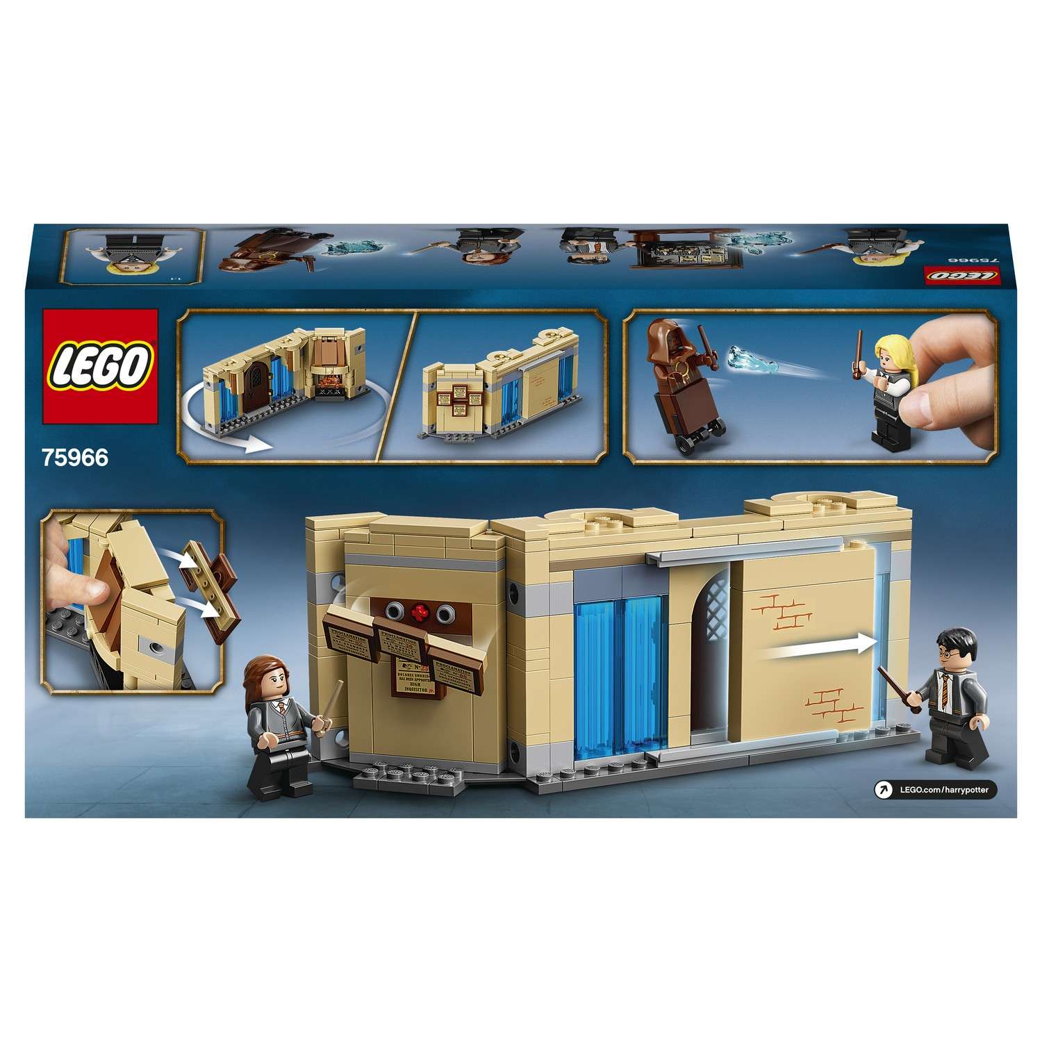 Конструктор LEGO Harry Potter Выручай-комната Хогвартса блочный - фото 3