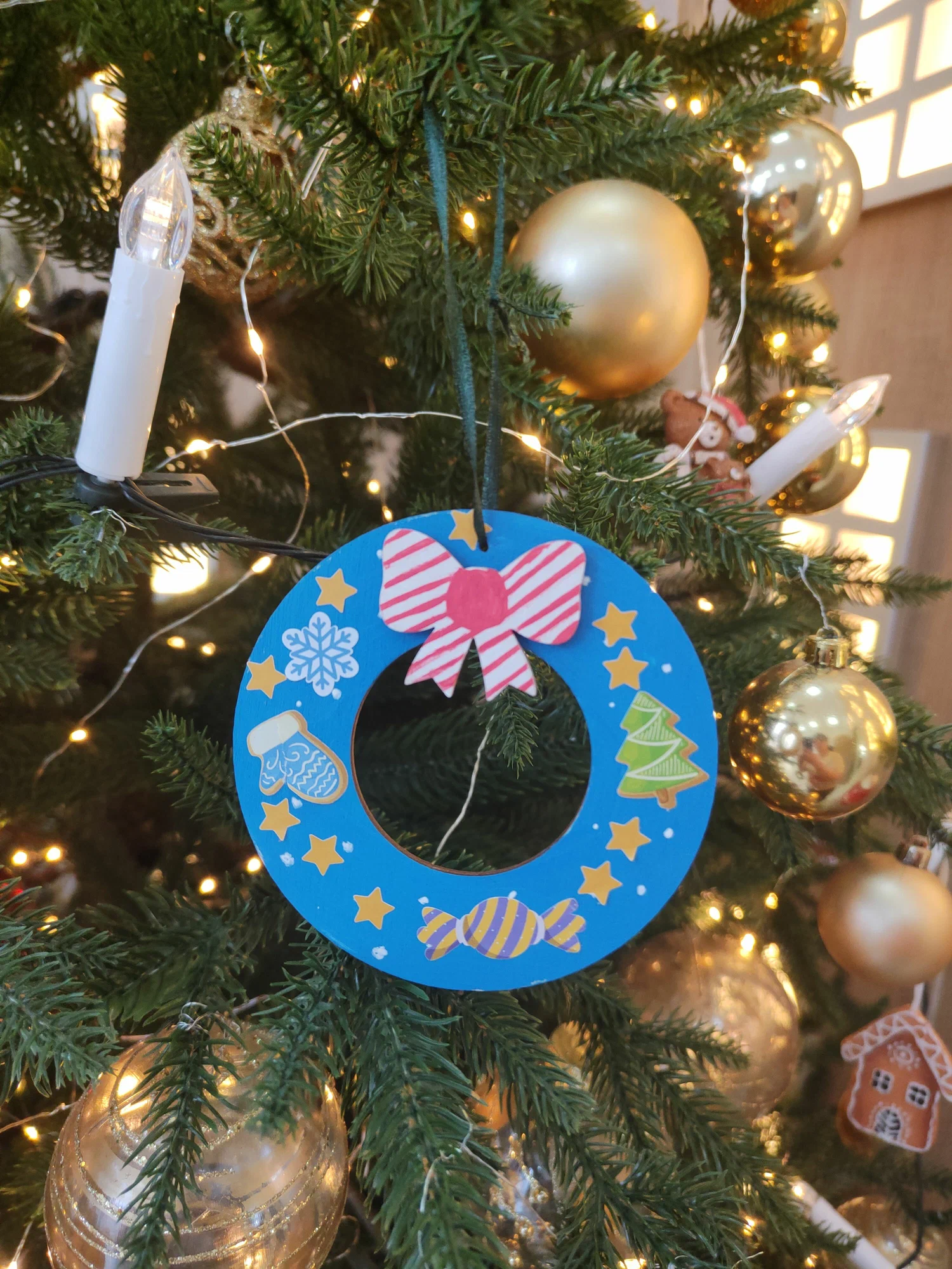 Набор для творчества HappyLine Декор Елочные украшения аппликация - фото 14