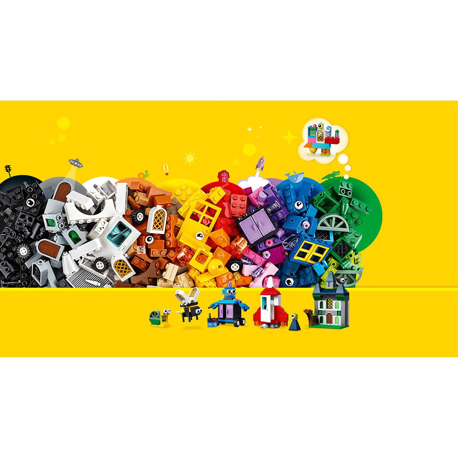 Конструктор LEGO Classic блочный - фото 7