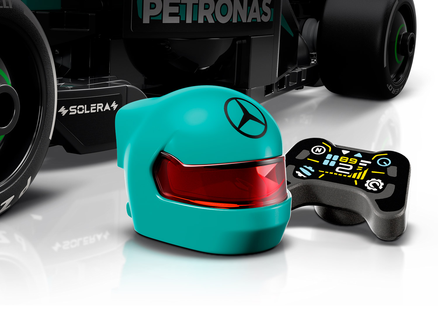 Конструктор LEGO Speed Champions Mercedes-AMG W15 77244 267 дет. - фото 6