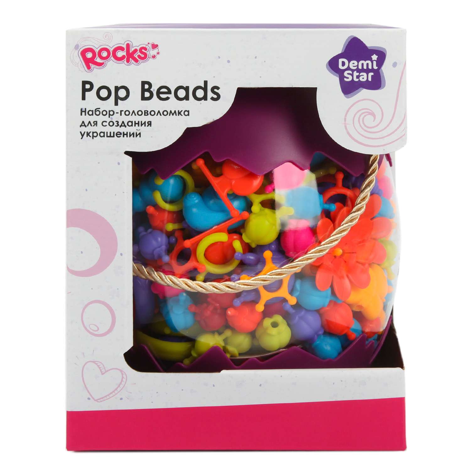 Набор для творчества Demi Star бисер Pop Beads - фото 6