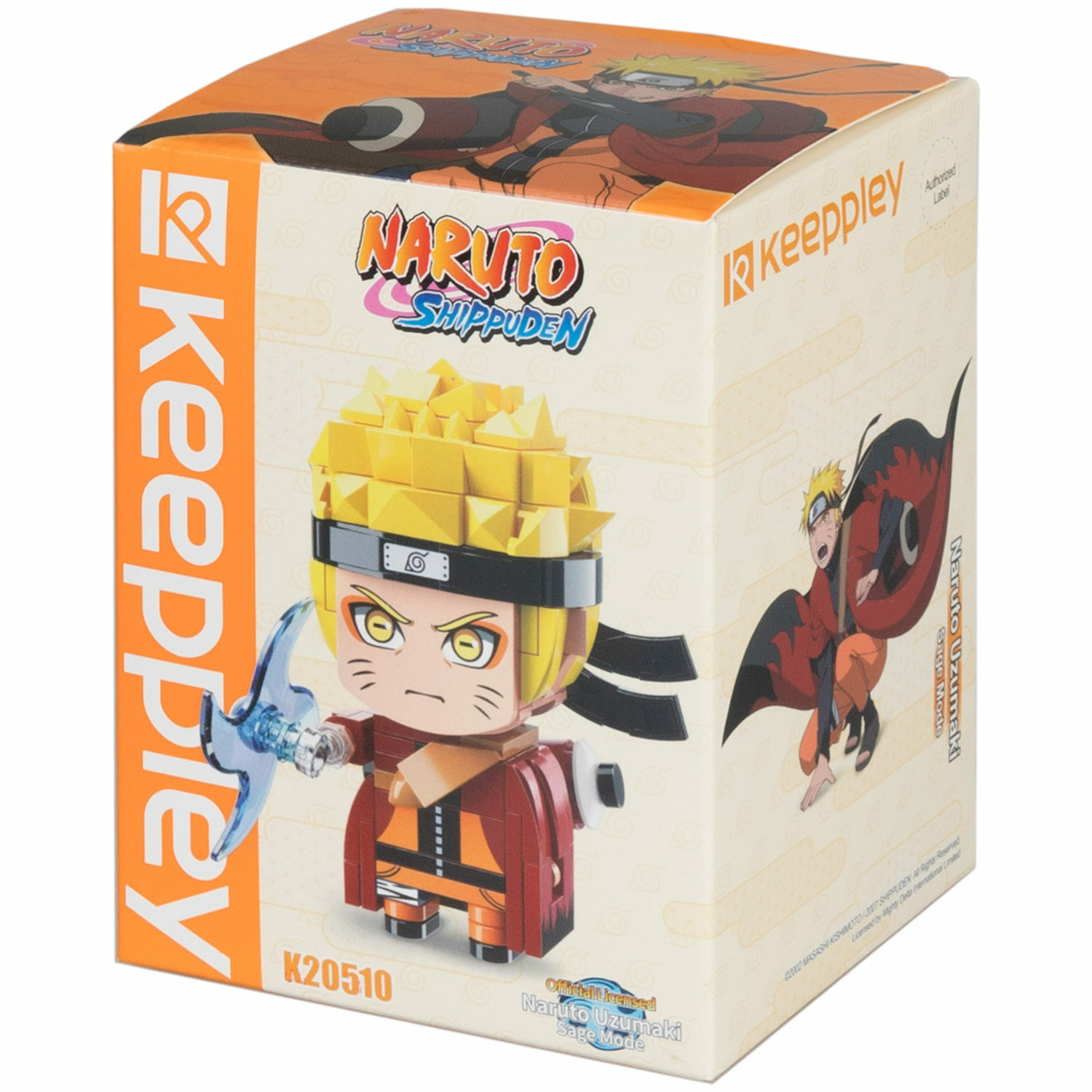 Конструктор Naruto Наруто Узумаки блочный - фото 6