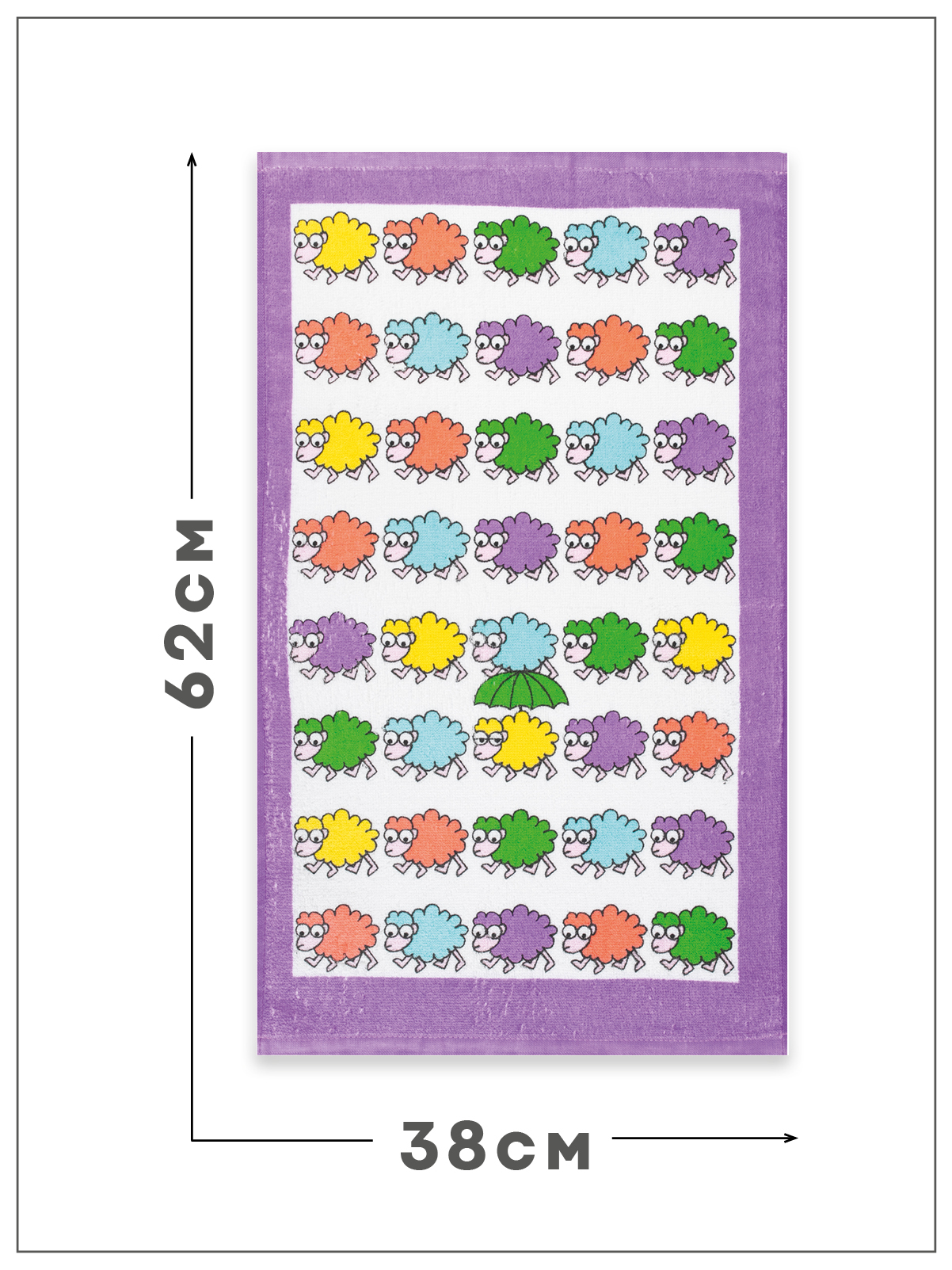 Комплект полотенец кухонных Wellness Эшли_1 Набор_3 - фото 4