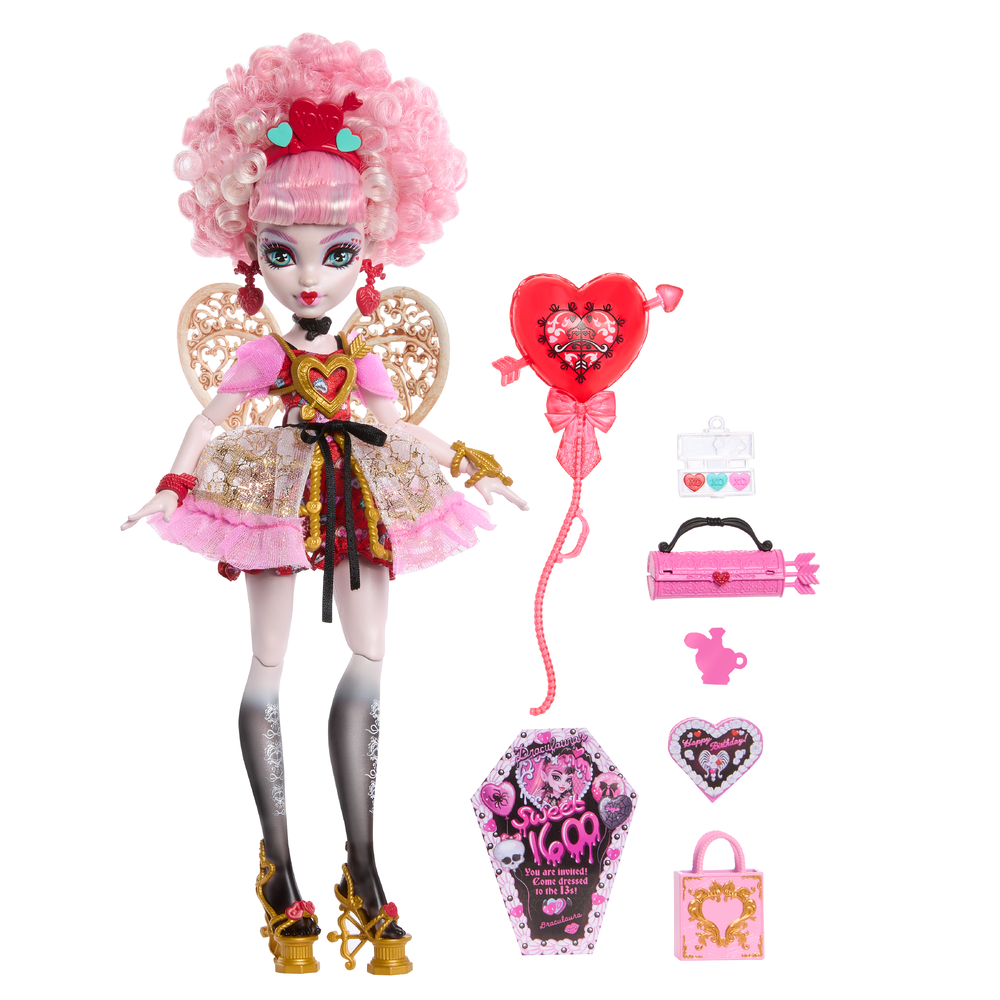 Кукла модельная Monster High Scary Sweet Birthday Cupid Asteria JBG77 JBG77 - фото 4
