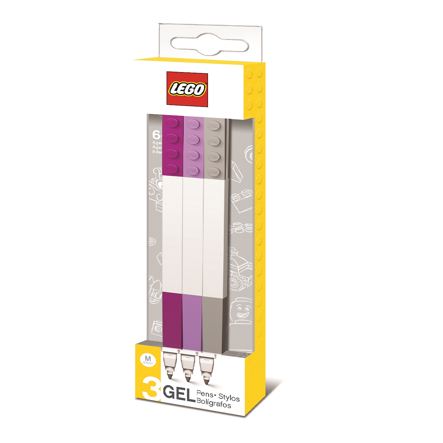 Ручка гелевая LEGO 3 шт. - фото 2