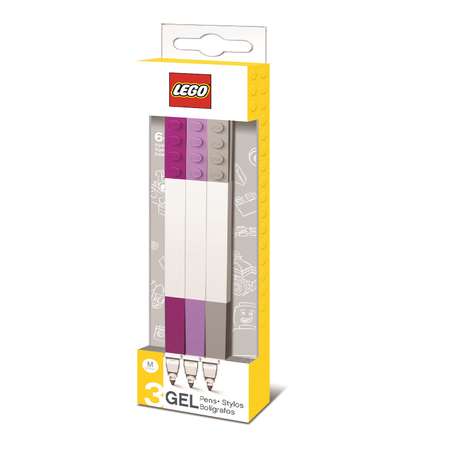 Ручка гелевая LEGO 3 шт.