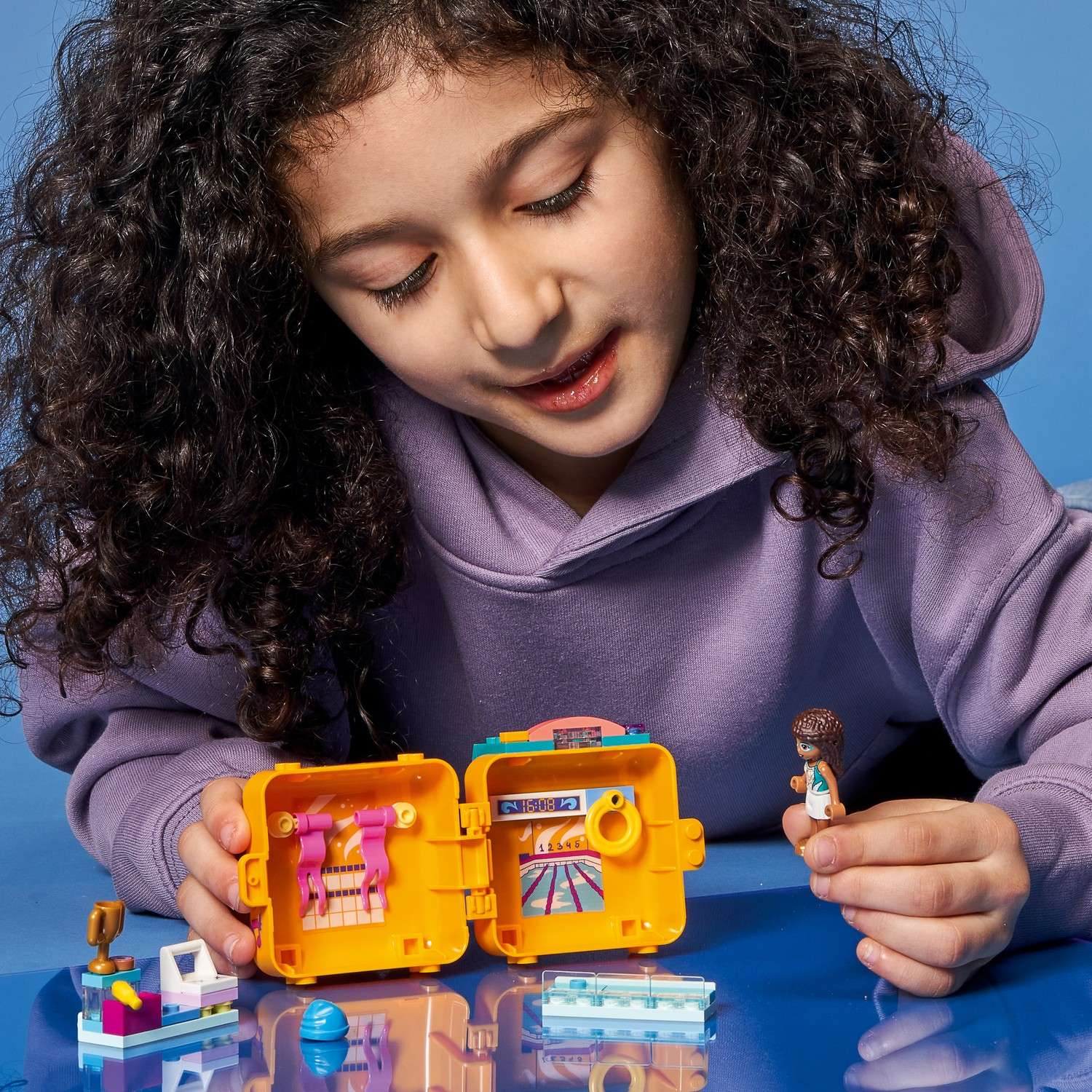 Конструктор LEGO Friends Кьюб Андреа для плавания - фото 9