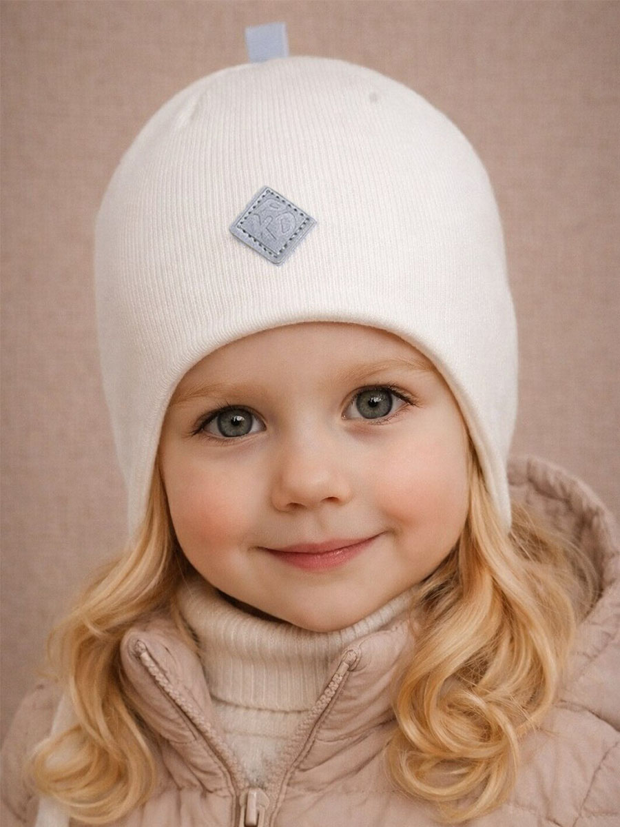 Шапка ПриКиндер B-Sp2336 Цвет: Молоко - фото 1