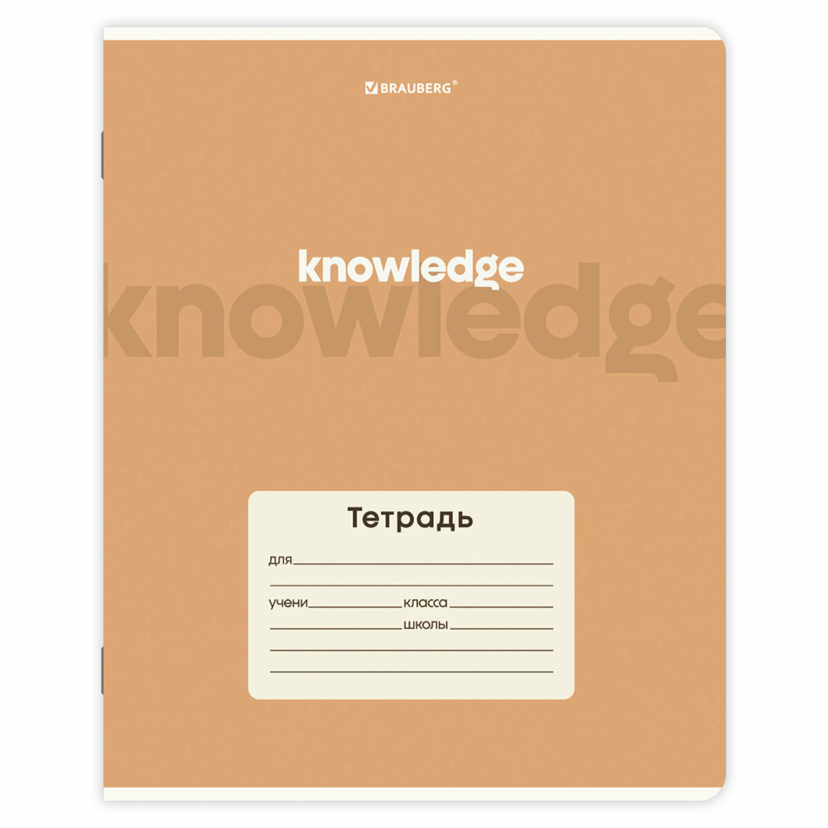 Общая тетрадь Brauberg клетка 12 лист. 10 шт. - фото 5