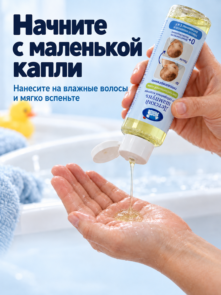 Шампунь Наша Мама от молочных корочек на голове 150 мл - фото 4