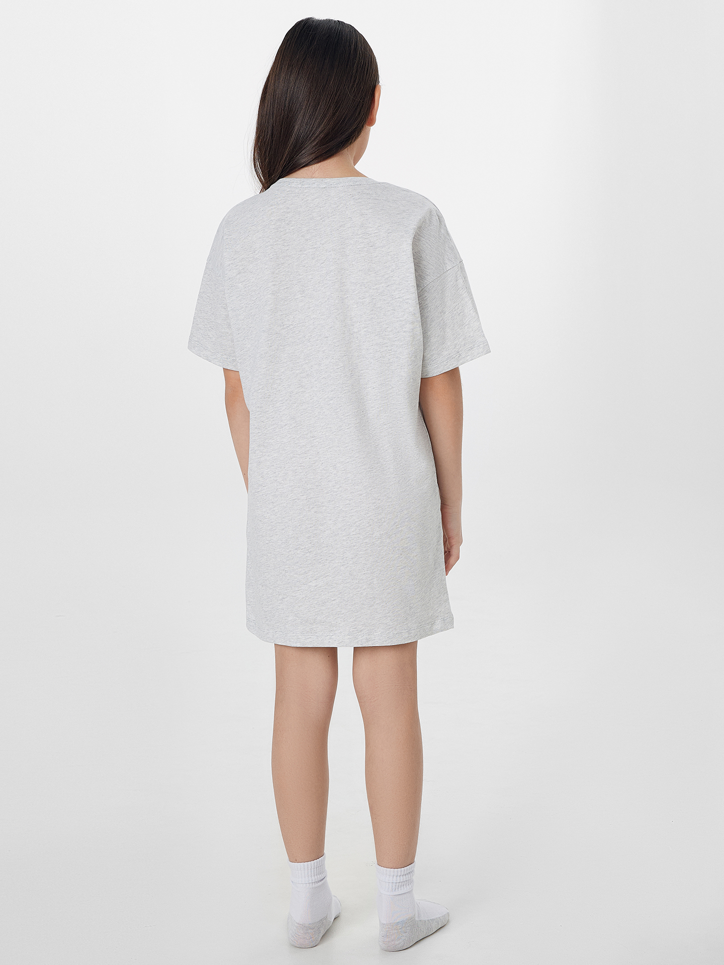 Сорочка Mark Formelle (Марк Формэль) 577717/серый меланж 4306-А +печать3 - фото 2