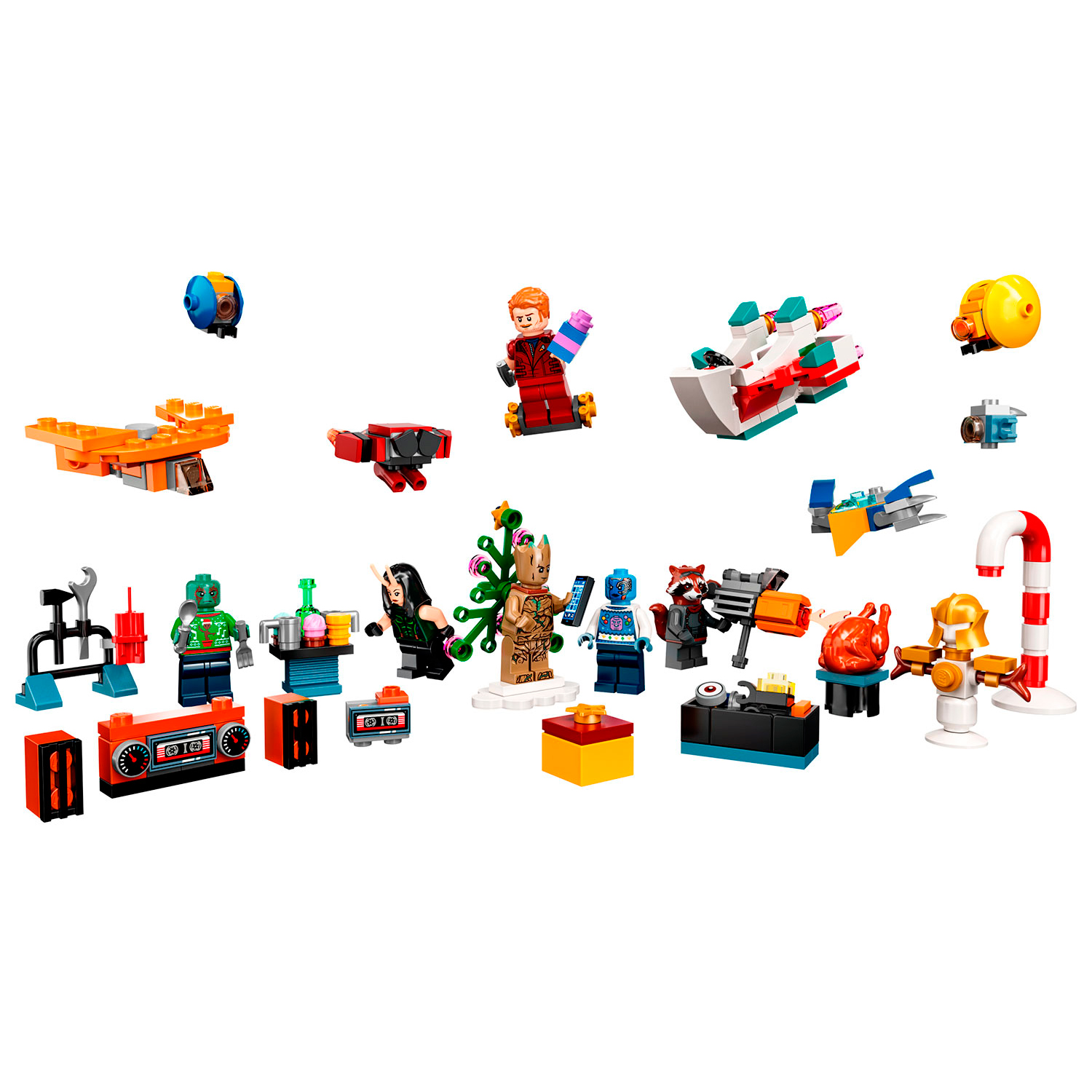 Конструктор LEGO Marvel Super Heroes Адвент календарь блочный - фото 2