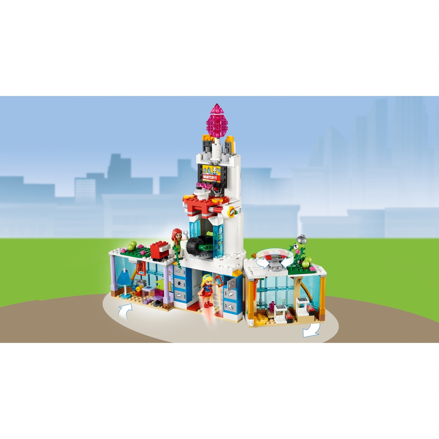 Конструктор LEGO DC Super Heroes Girls Школа супергероев блочный - фото 5