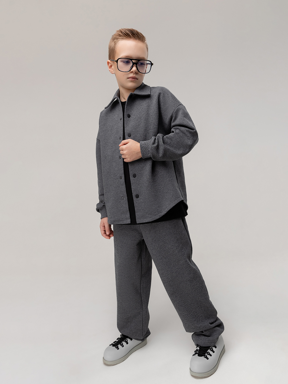 Костюм Bodo 11-661MU_темно-серый меланж - фото 1