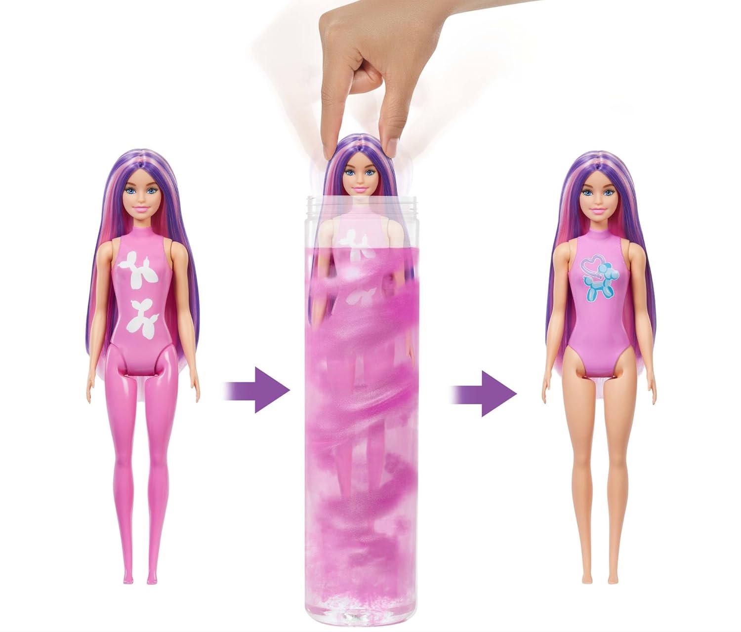 Кукла модельная Barbie Color Reveal Balloon в ассортименте JFV58 - фото 2