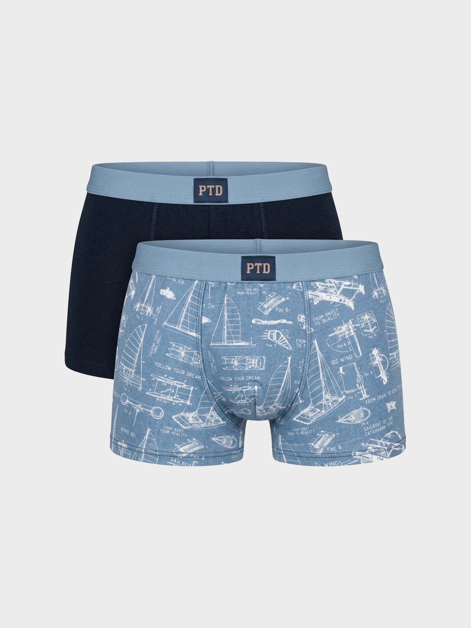 Изображение товара Набор из двух трусов-боксеров PlayToday для мальчика подростка комфорт и качество