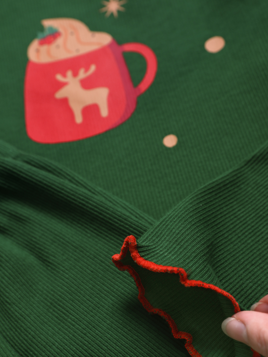 Пижама Соль и Перец SP0440KF/зеленый - фото 3