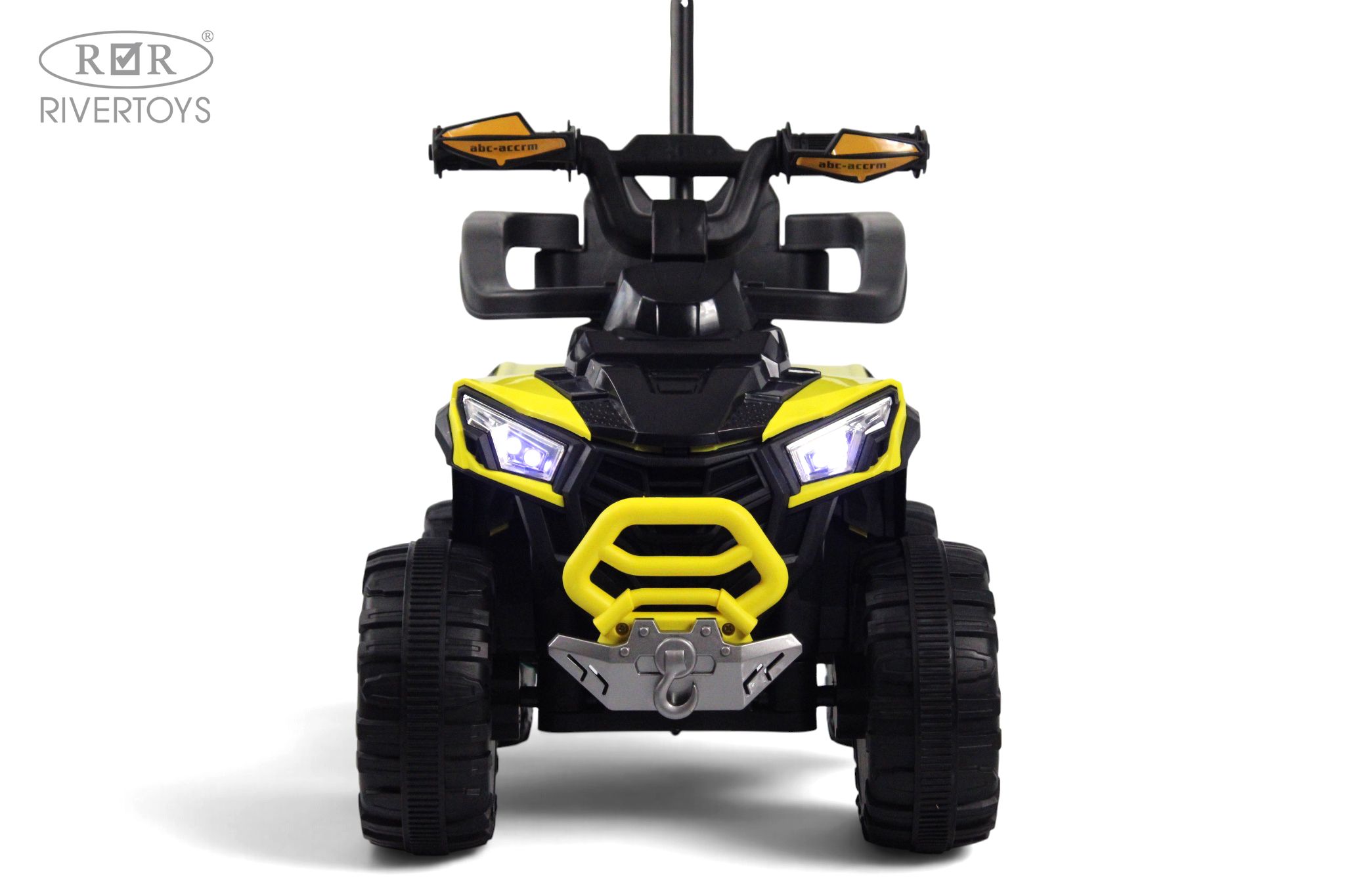Электромобиль RIVERTOYS F003FF-NEW-YELLOW - фото 4