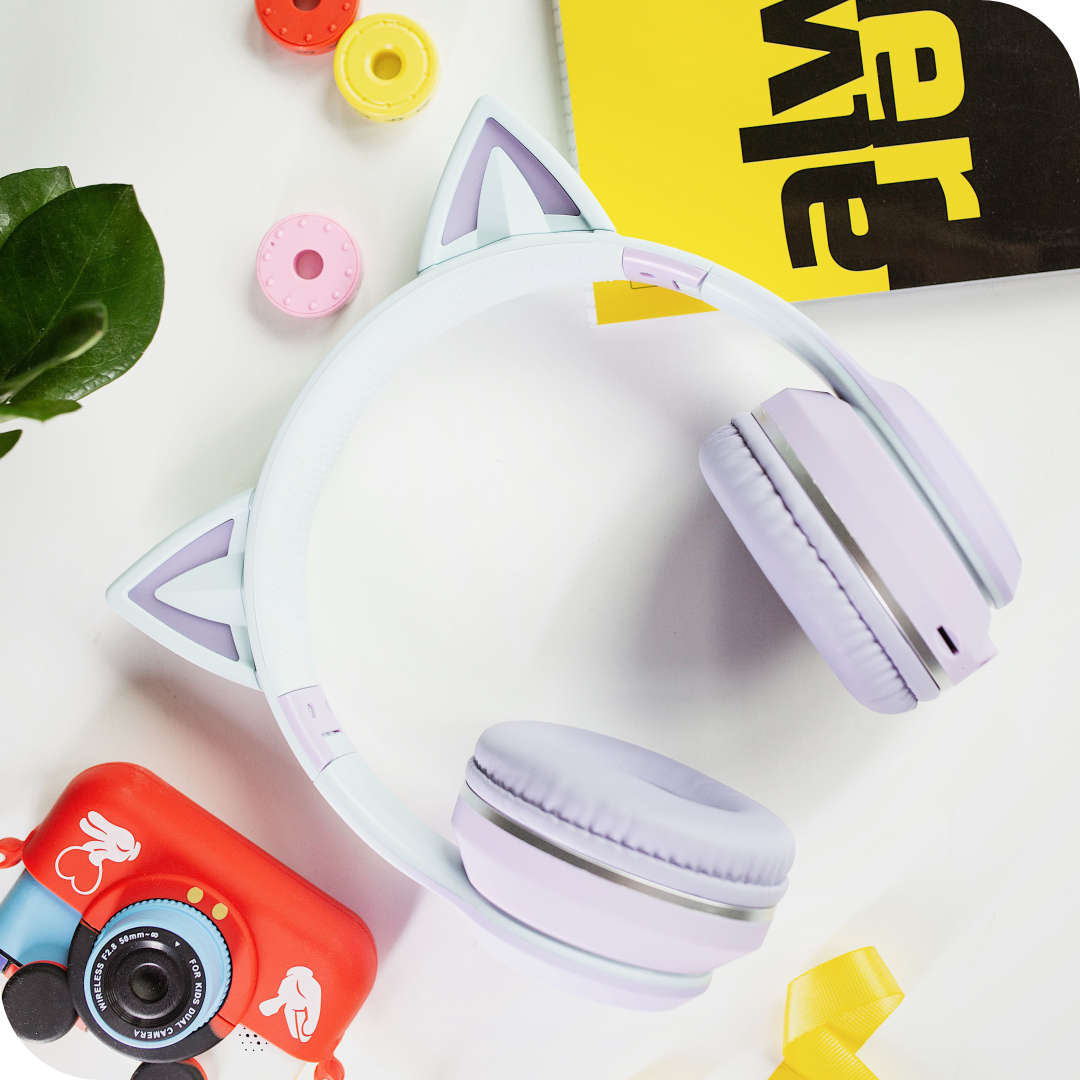 Детские наушники More Choice HW25kids Purple - фото 7