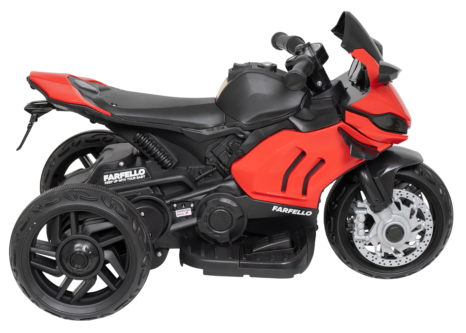 Электромотоцикл Farfello TR675 С пультом ДУ - фото 10