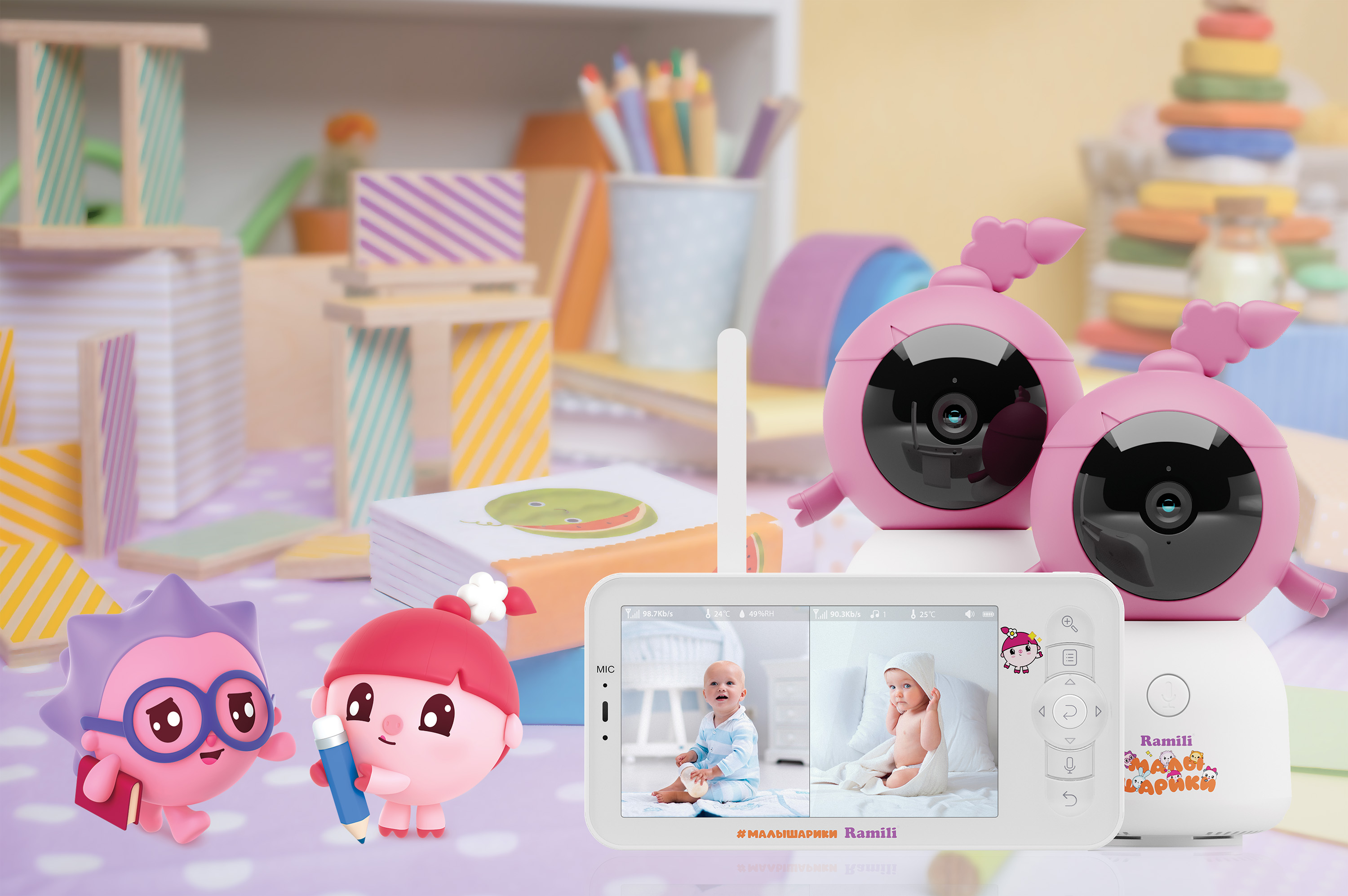 Видеоняня Ramili Малышарики Нюша - фото 15