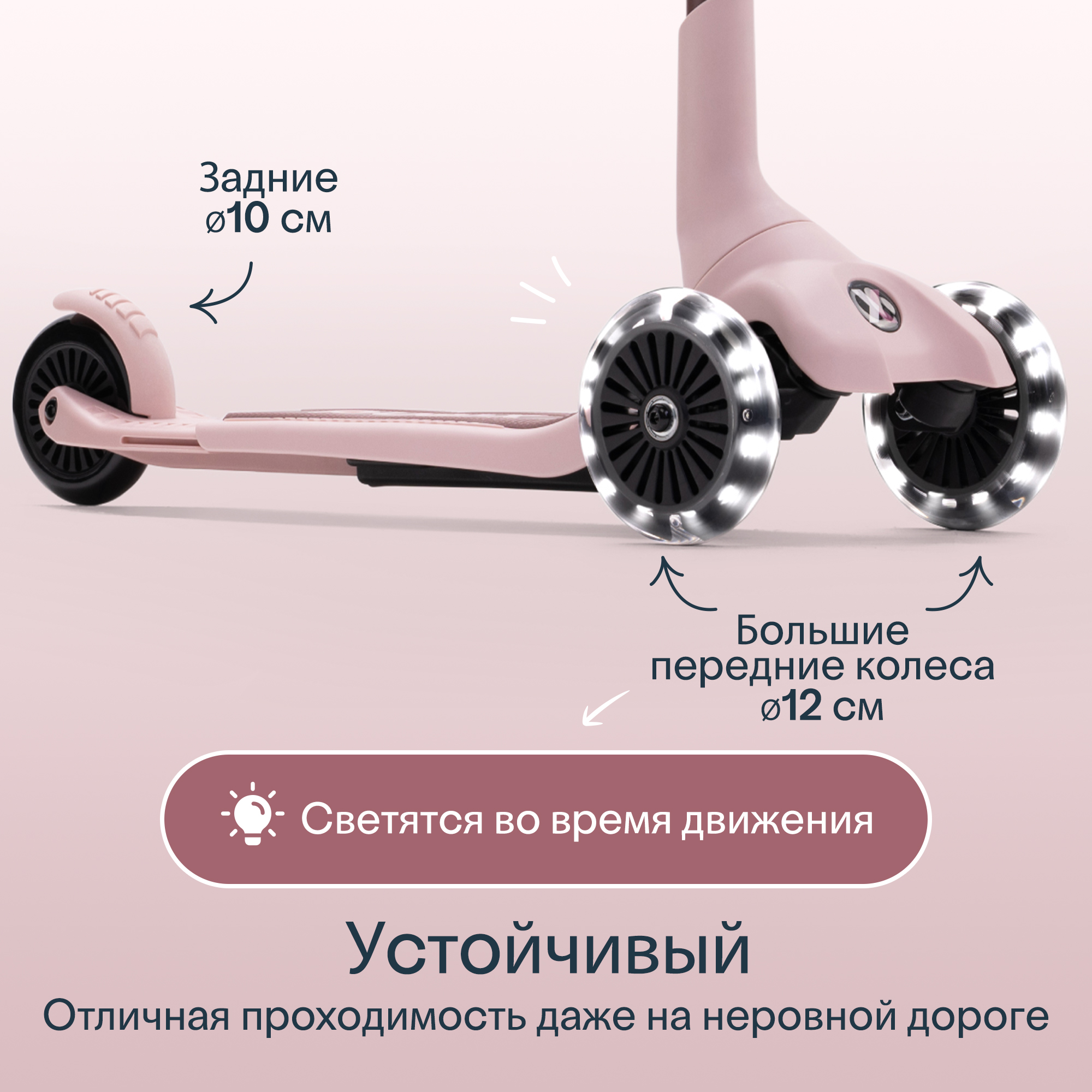 Самокат SmarTrike трехколесный - фото 4