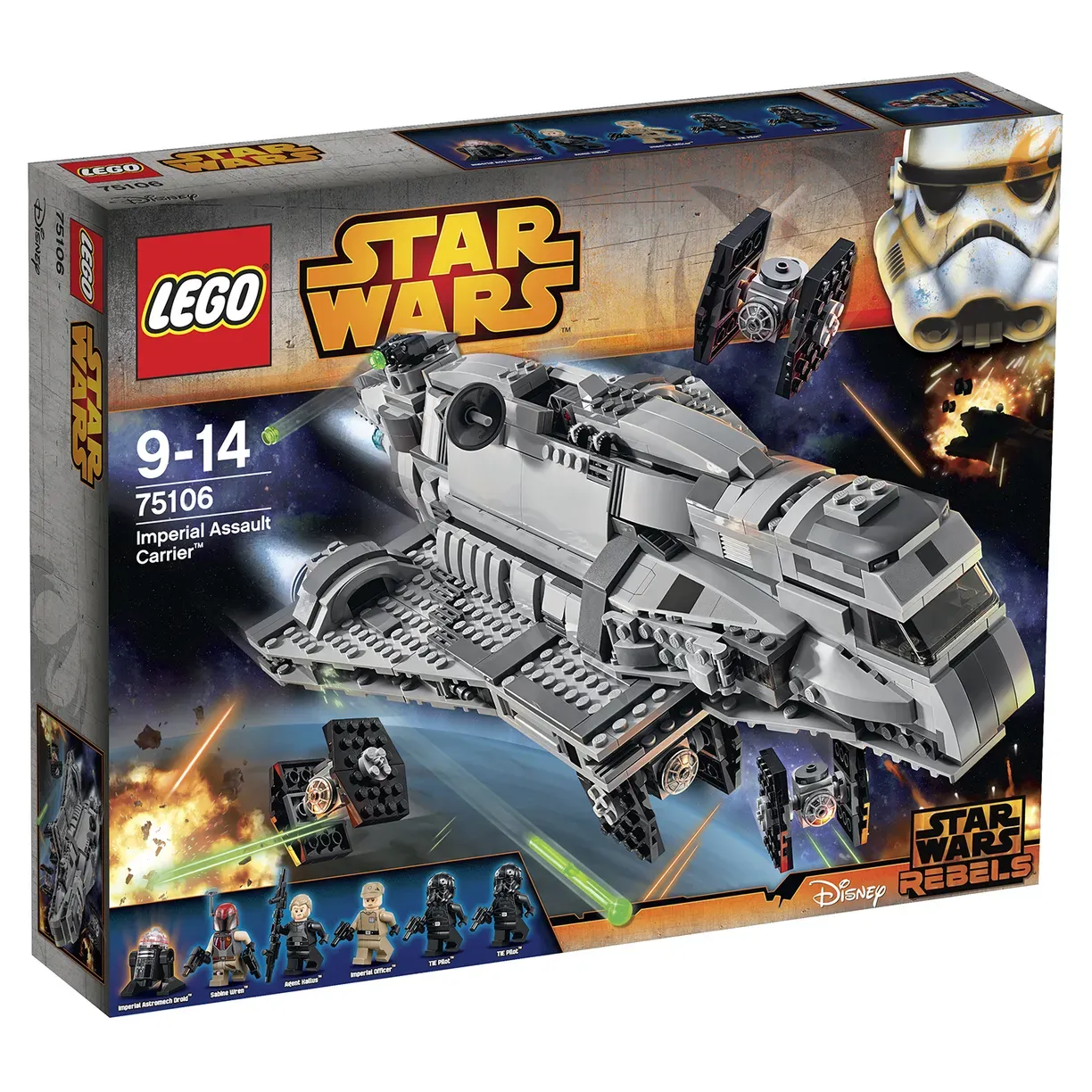 Конструктор LEGO Star Wars 75106 1192 дет. - фото 4