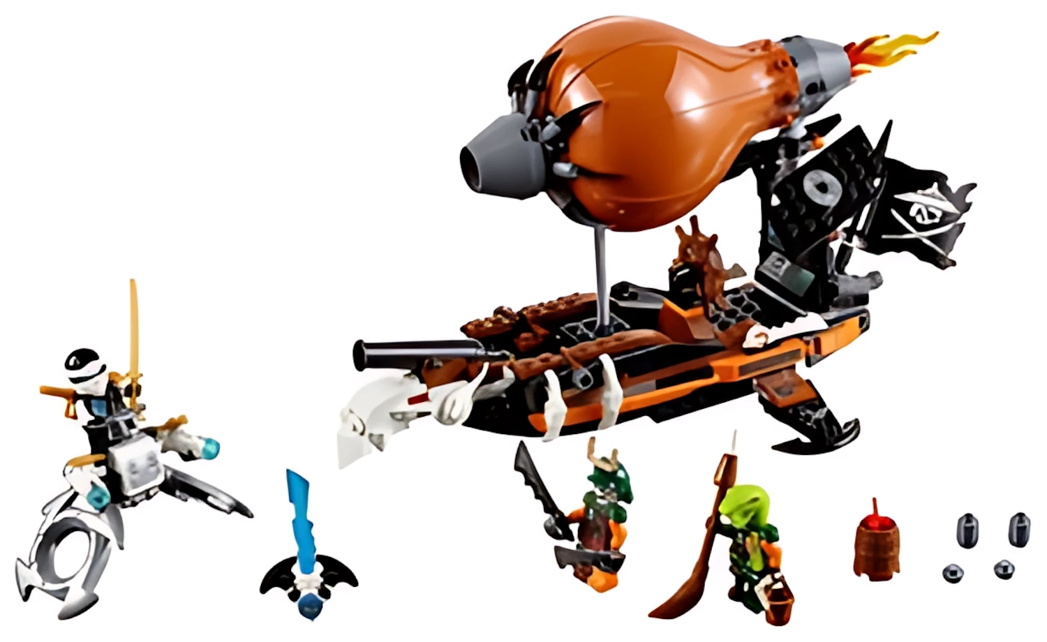 Конструктор LEGO NINJAGO 70603 279 дет. - фото 1