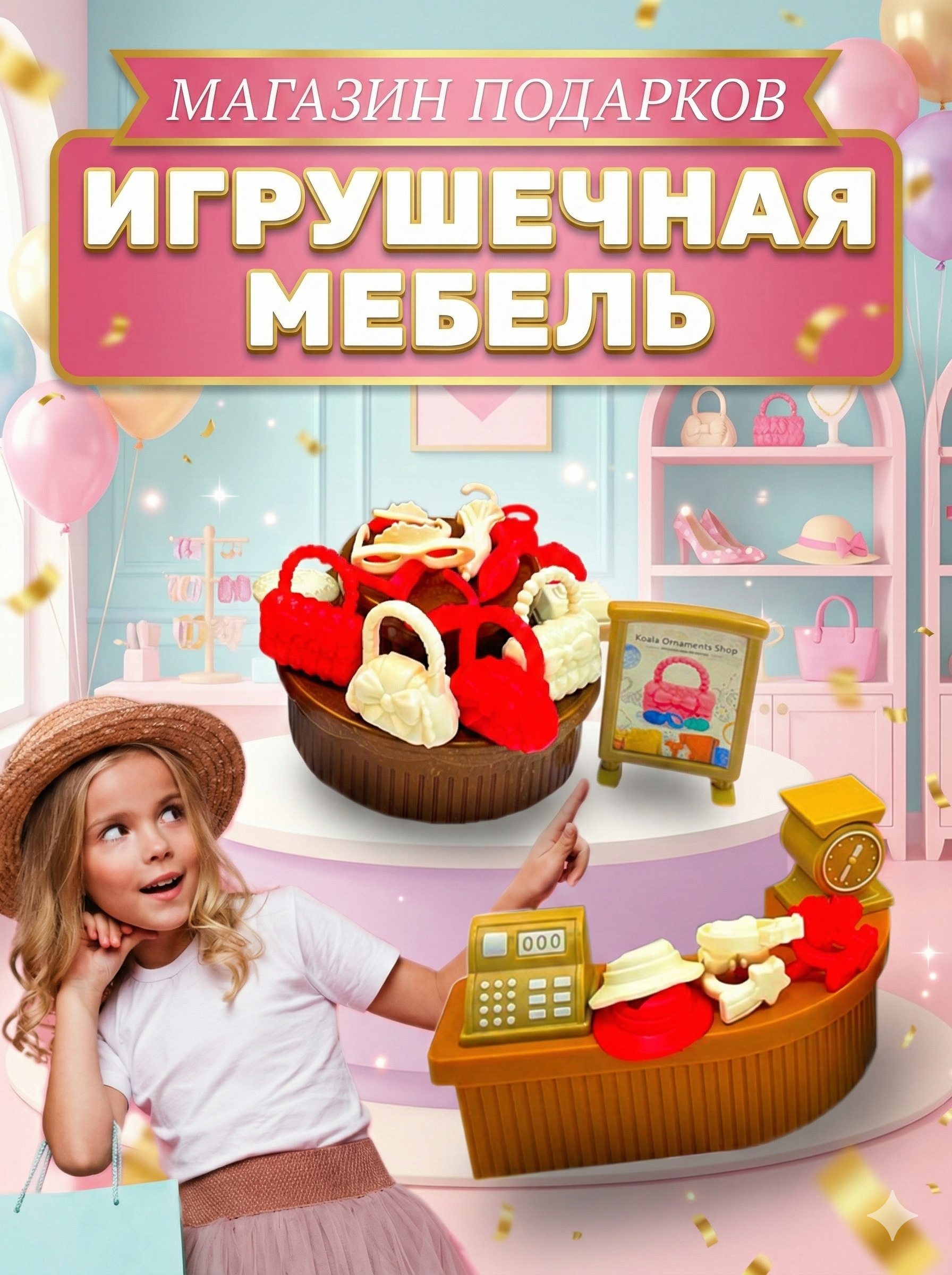 Аксессуар для кукол SHARKTOYS кукольный интерьер 1040000008 - фото 2