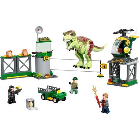 Конструктор LEGO Jurassic World Побег Тираннозавра блочный