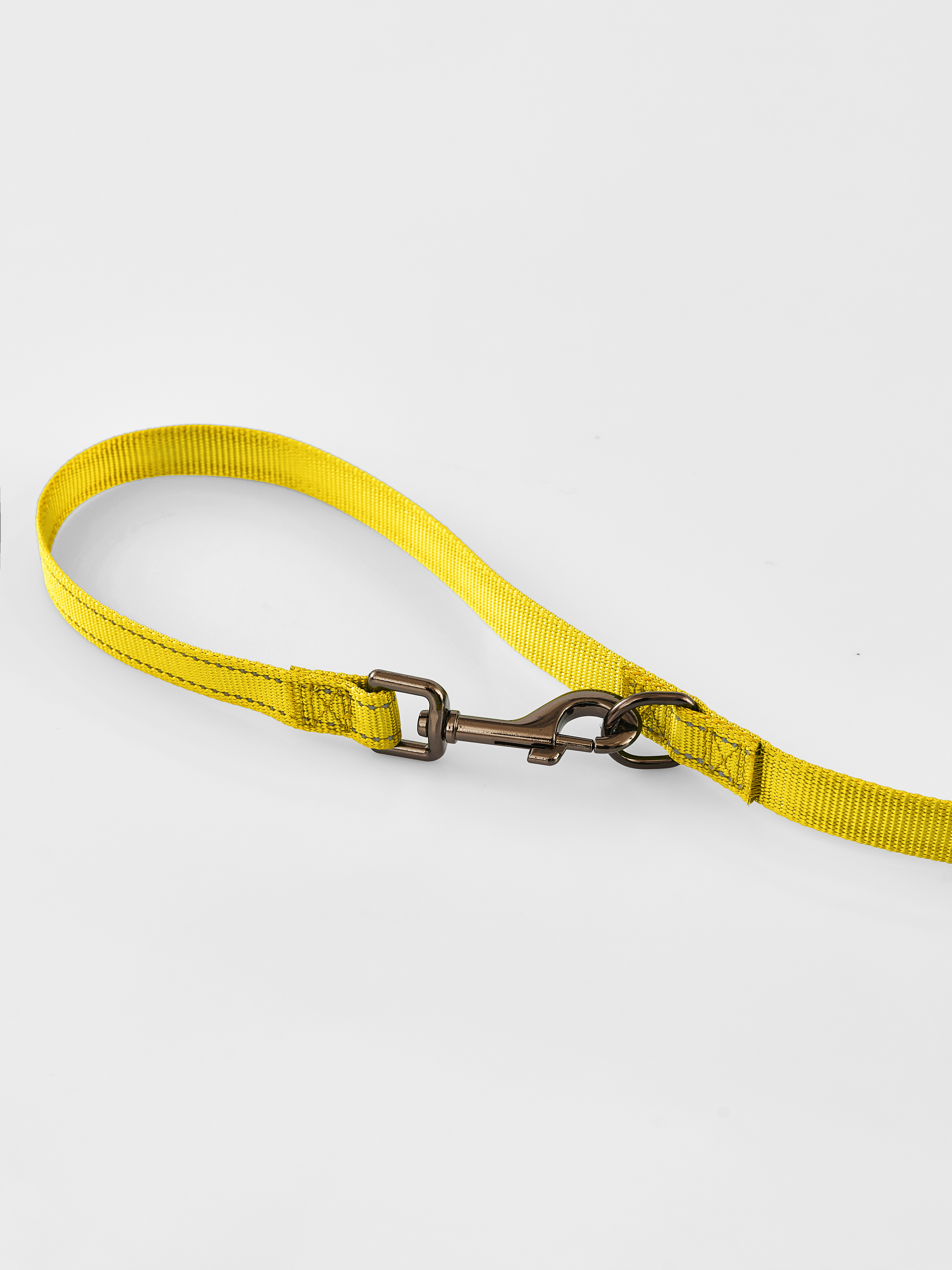 Поводок перестежка для собак Easy Pets 324 цвет Желтый р-р M 2см 300см - фото 15