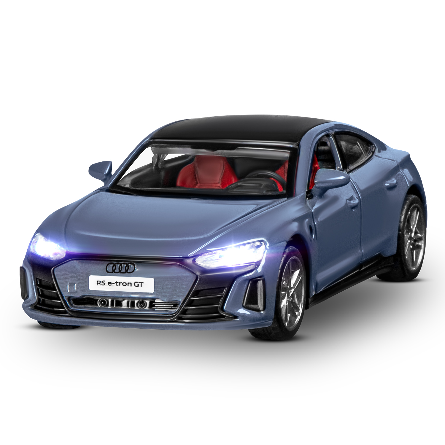 Автомобиль AUTODRIVE Audi RS e tron GT 1:36 серый JB1251679 - фото 7