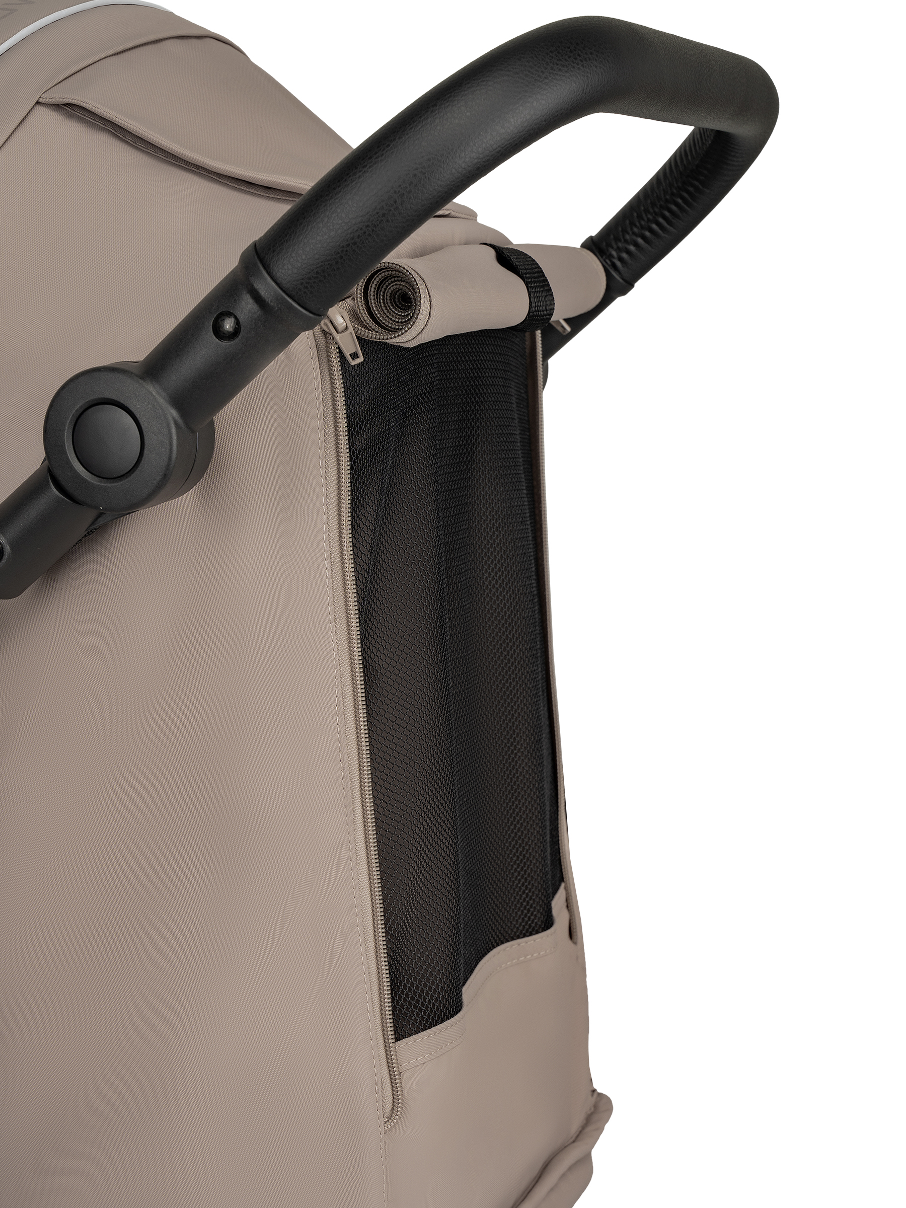 Коляска прогулочная JOVOLA SELENA Air 2025 с сумкой бежевый - фото 29