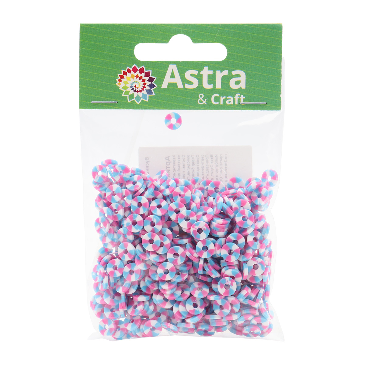 Набор для творчества Astra Craft бусины 6 мм 20г плоские - фото 5