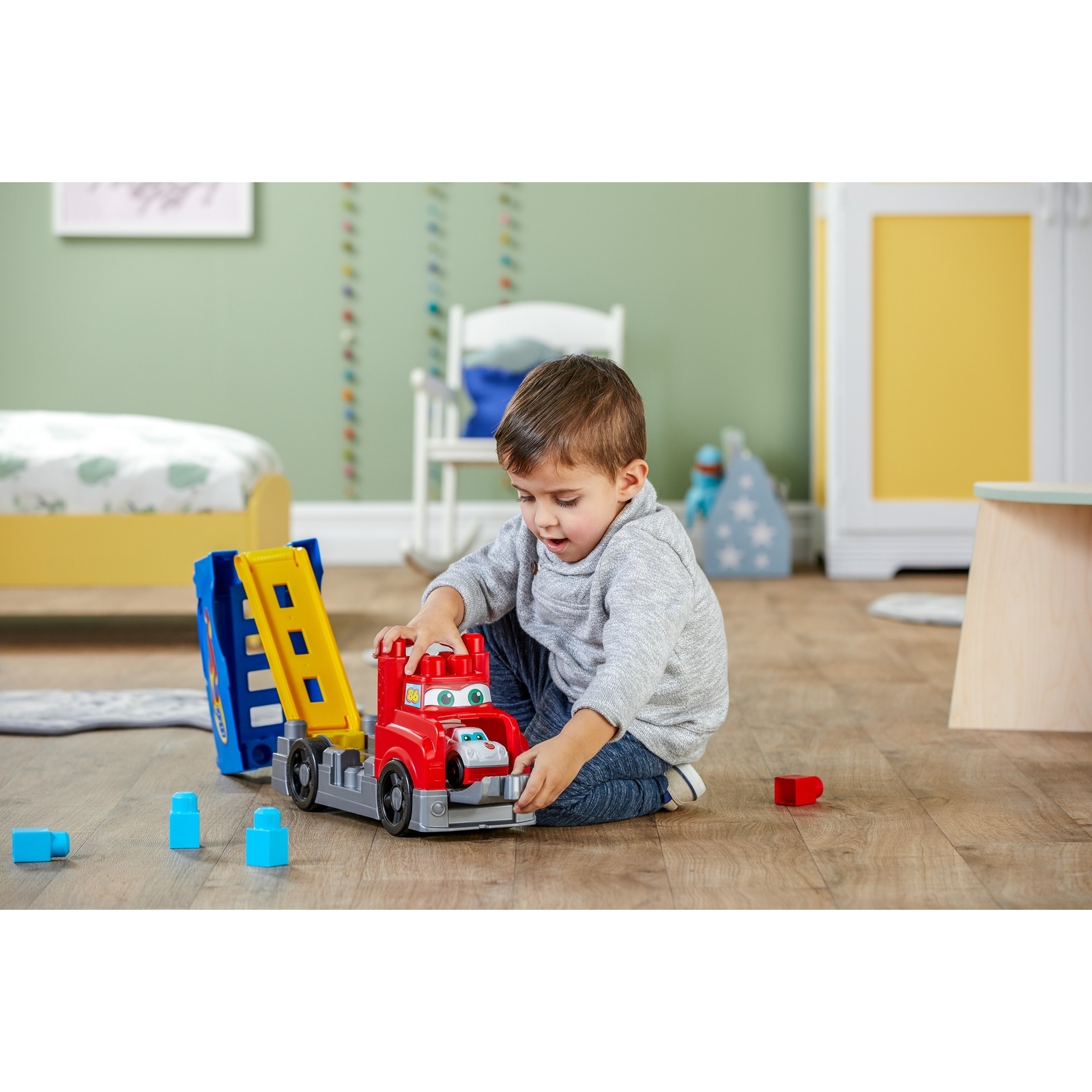 Конструктор Mega Bloks Большая машинка для гонок 12 дет. - фото 26