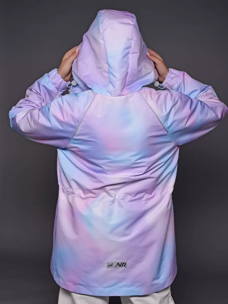 Ветровка Аврора 1134-Д/принт-акварель - фото 3