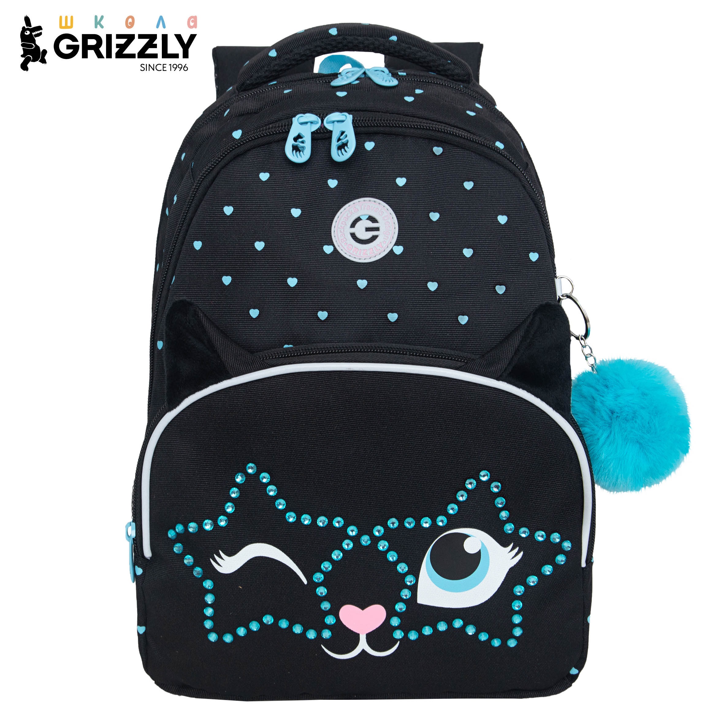 Изображение товара Анатомический школьный рюкзак Grizzly для девочки RG Изображение товара Анатомический школьный рюкзак Grizzly для девочки RG